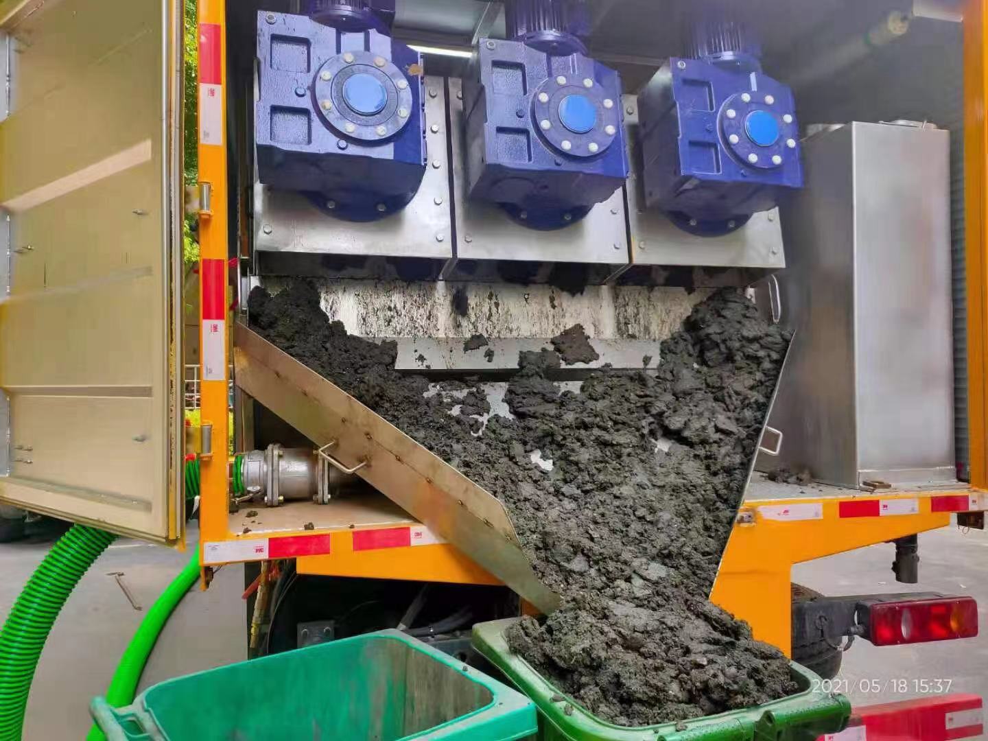 金乡化粪池清掏城市维护站-泥浆净化干湿分离处理